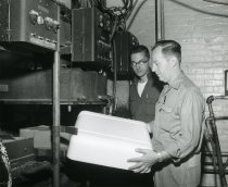 Interior view of Worcester Moulded Plastics Company